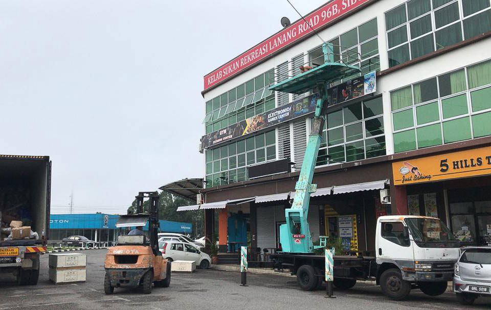 Malaysian customers gym
