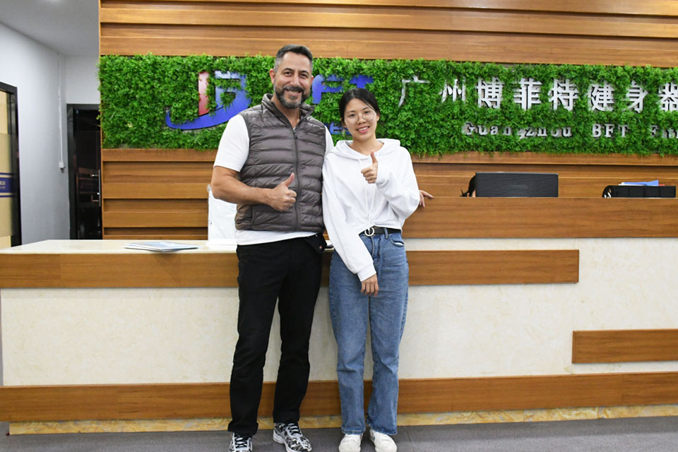 U.S. customers purchase BFT brand fitness equipment