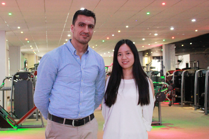 伊拉克客户19 Iraqi customers import gym equipment from China BFT fitness equipment Co,.Ltd