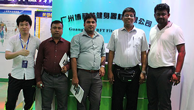 SriLanka customer purchased the treadmill from our factory