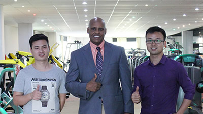America customers import gym equipment from China BFT fitnes