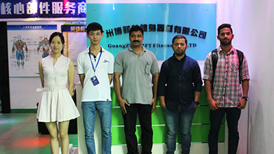 India customer purchased gym equipment from our factory BFT
