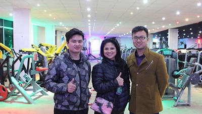 Malaysia customer purchased gym equipment from our factory
