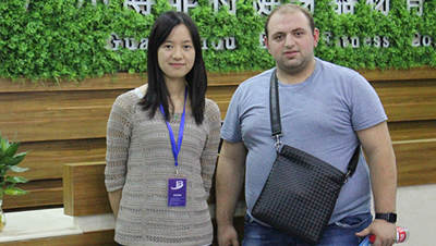 Russia Customer Came To China To Find Treadmill Factory