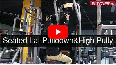 How to use the Seated Lat Pulldown High Pully?