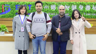 Iran Customers Import Gym Equipment From China