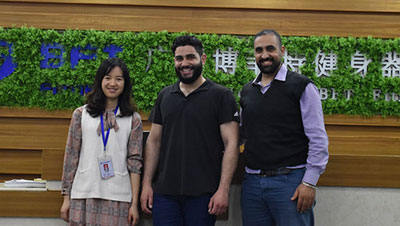 Lebanese customer Import Fitness Equipment From China