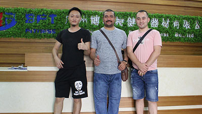 Egyptian Customers Come To China To Purchase Fitness Equipment