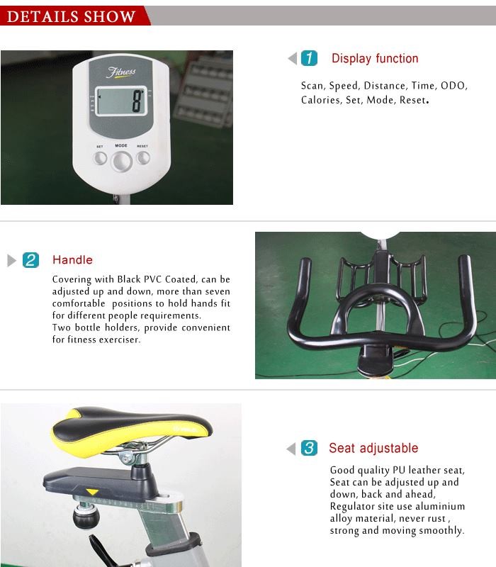 bright associates spin bike