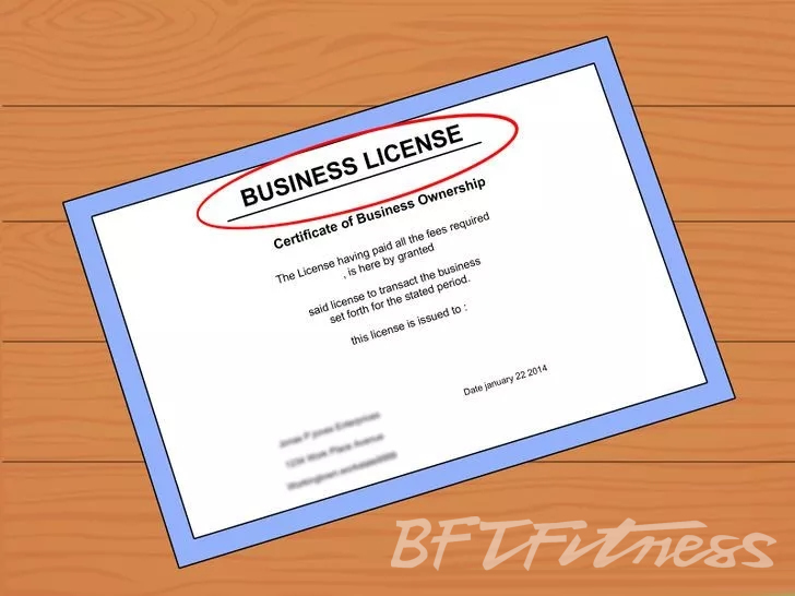 Acquire necessary permits and licenses.