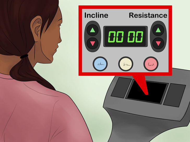 Set a goal for your time on the elliptical.