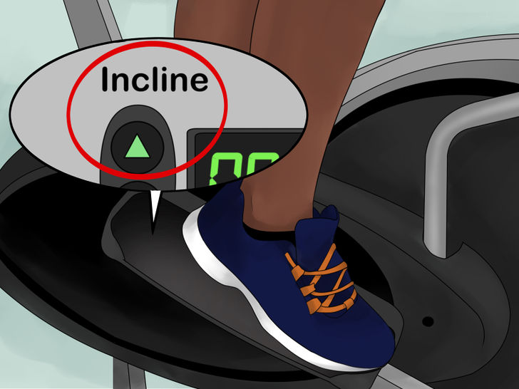 Get comfortable adjusting the incline level.