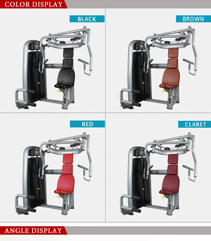 BFT2008 Seated Chest Press Machine_BFT Fitness Equipment