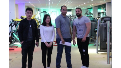 Egypt customer purchased the treadmill from our factory BFT