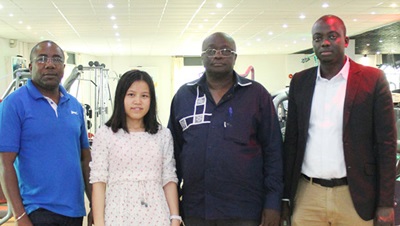 Burkina Faso customers import fitness equipment from China