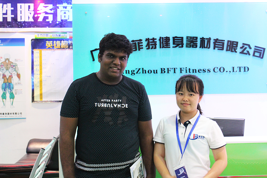 India customers import gym equipment from BFT fitness equipment