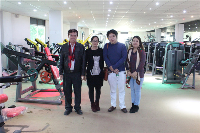 Thailand customer import gym equipment from BFT factory.They purchased  commercial fitness equipment