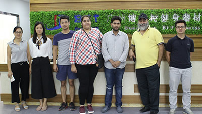 India Customer Import Gym Equipment From Our Factory