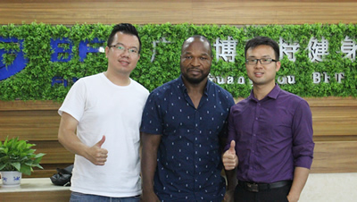 Mozambique Customer Import Gym Equipment From Our Factory