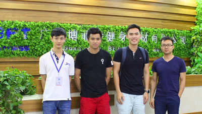 Kuwait Customer Purchased Gym Equipment From China BFT Factory