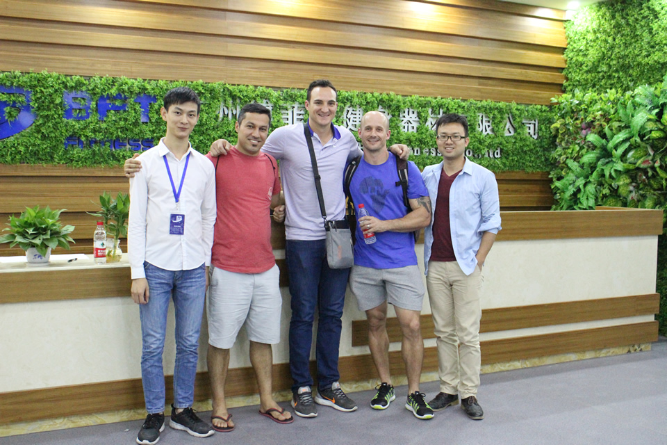 South Africa Customers Import Fitness Equipment From China BFTFitness Co.,Ltd