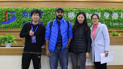 Pakistan Customer Import Gym / Fitness Equipment From China