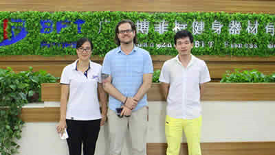 Dubai Customer Came To China Find Fitness Equipment Wholesaler and Choice BFT Fitness