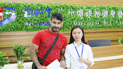 Saudi Arabia Customers Import Gym Equipment From China BFT Fitness Co.,Ltd