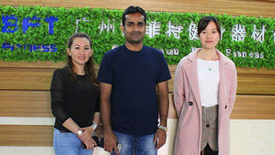 India Customers Buy Cheap Fitness Equipment From China 