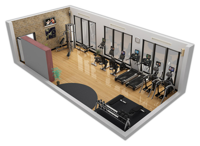 Model rough gym toys