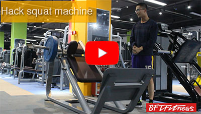 How to use Plate Loaded Hack Squat Gym Equipment?