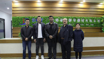 Egypt Customers Came To China Buy Fitness Equipment