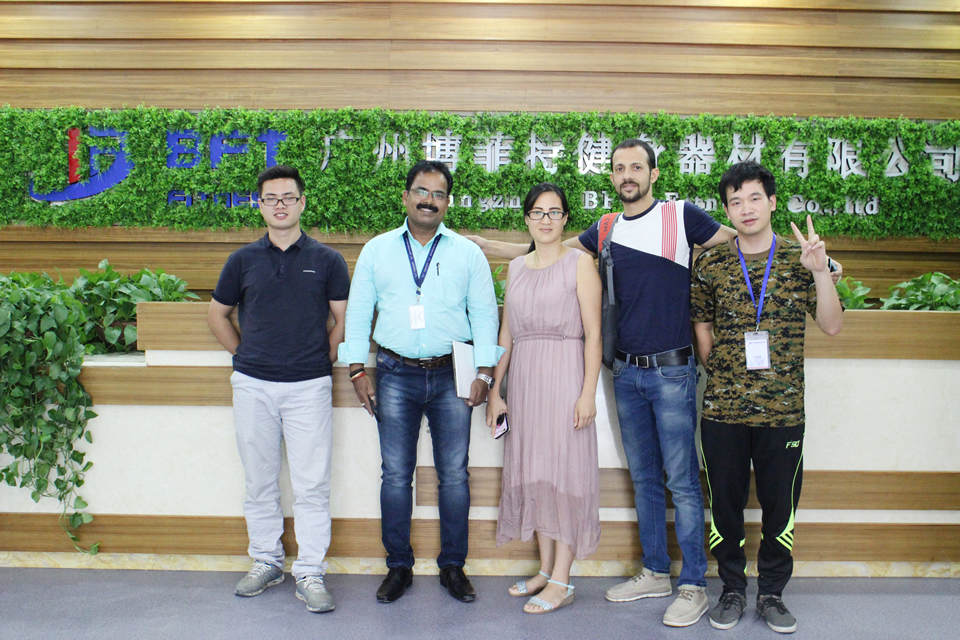 India Customers Find Spin Bike Suppliers And Cooperation  With BFT Factory