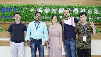 India Customesr Find Spin Bike Suppliers And Cooperation With BFT Factory