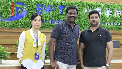 India Customers Import Exercise Equipment From BFT Fitness Factory