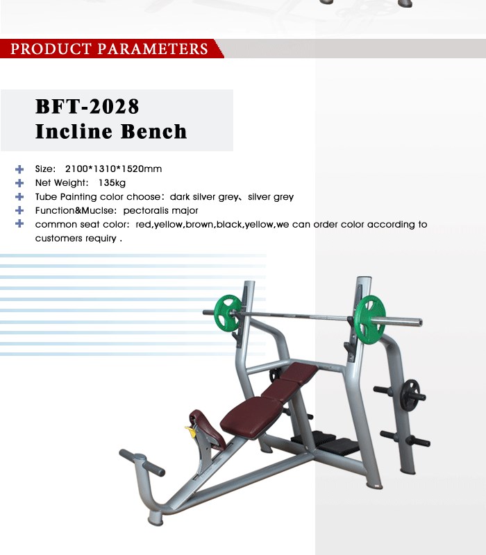 Bft 2028 Incline Exercise Bench For Sale Fitness Equipment Factory