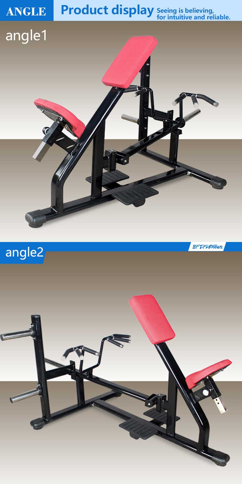 BFT1060 Incline Lever Row Back - Rowing Machine For Sale ...