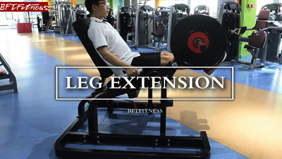 How To Use Seated Leg Extension Plate Loaded Machine