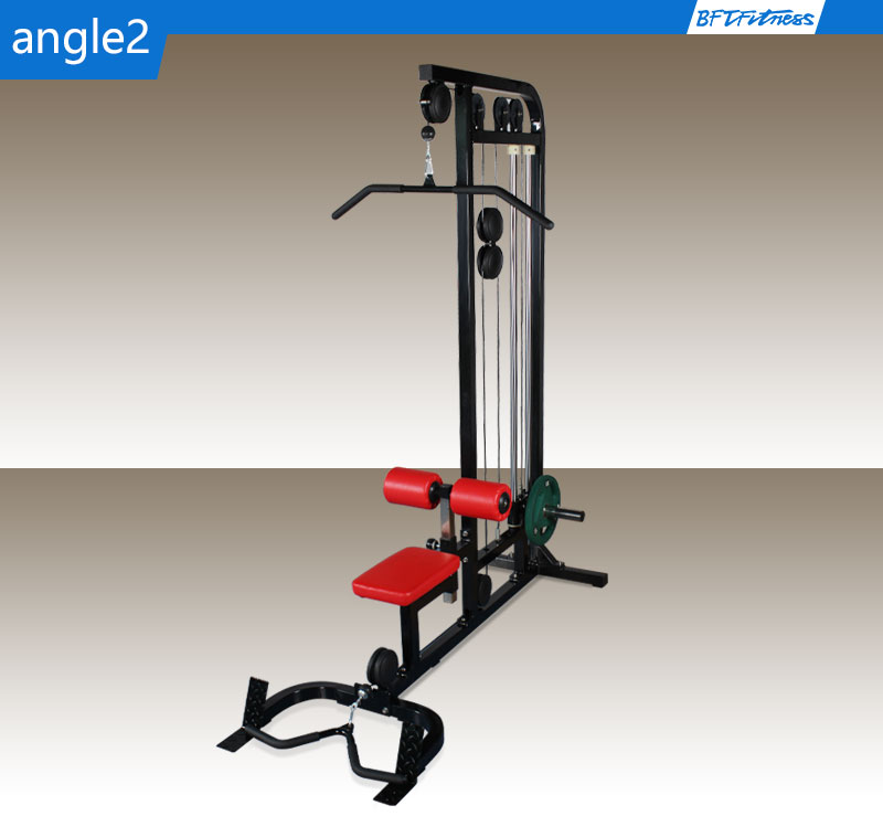 seated cable row lat pulldown bar