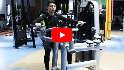 How to Use Upper Back Strength Machine - BFT Fitness Equipment Factory
