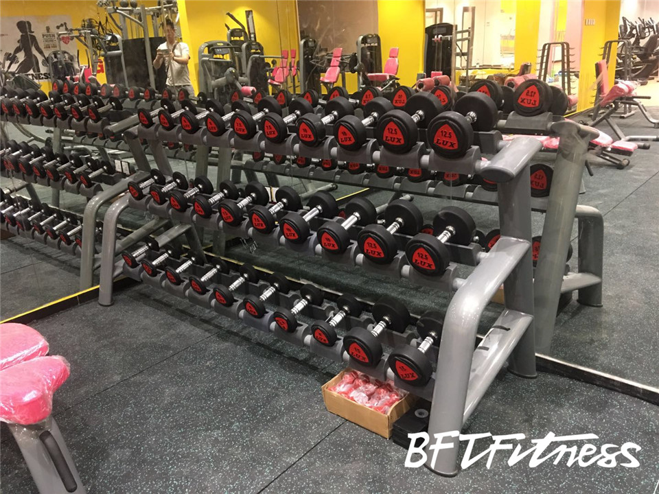 Dumbbell Rack and Dumbbell