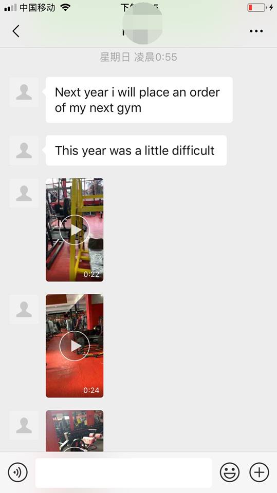Suriname Customer's Thanks to BFT Fitness