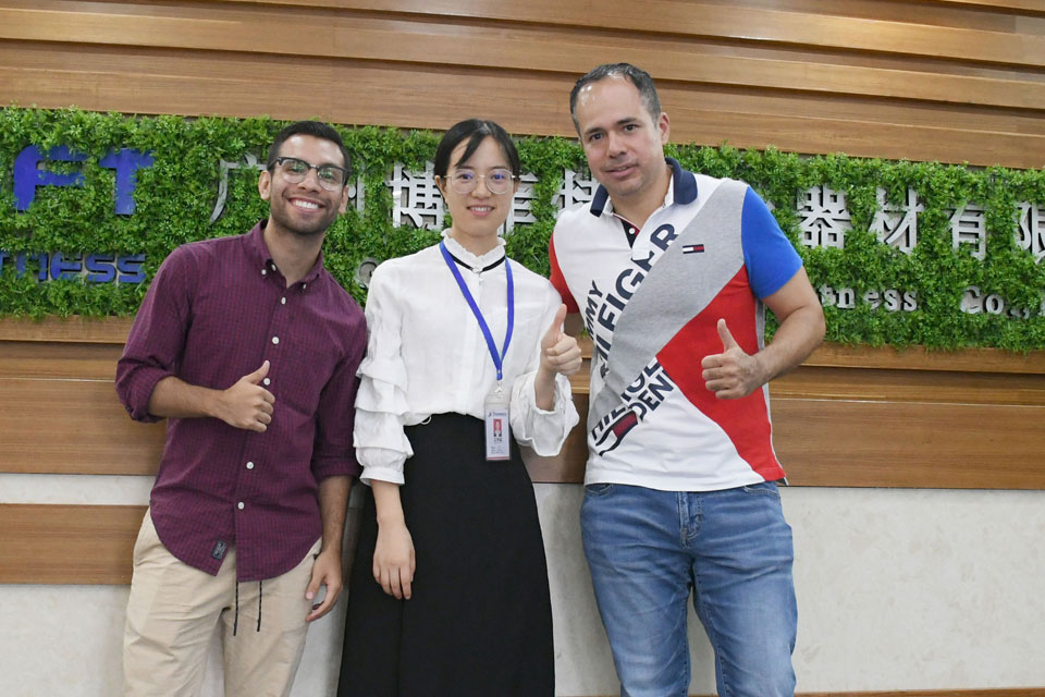 BFT fitness equipment exports to Mexico.