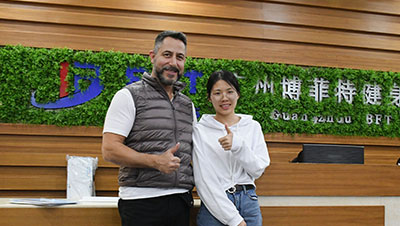 U.S. customers purchase BFT brand fitness equipment