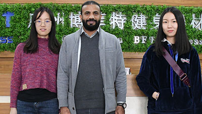 Saudi customers purchase commercial fitness equipment in China