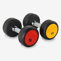 PU Colorful Fixed Round Dumbbell