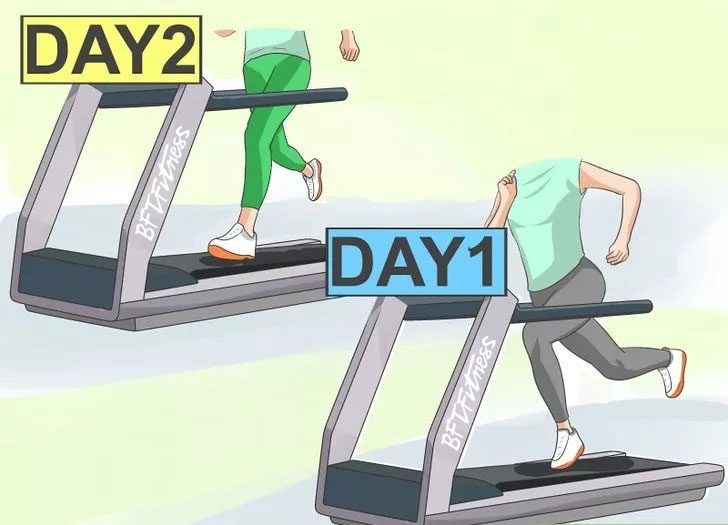 Build up your speed gradually. 