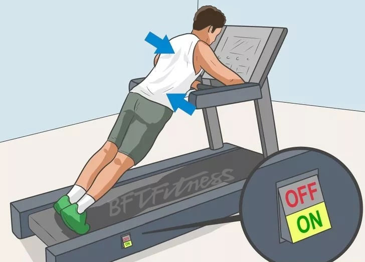 Add upper-body exercises to your treadmill workout. 