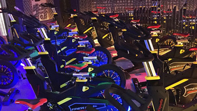 Gym for customers in Xi'an China