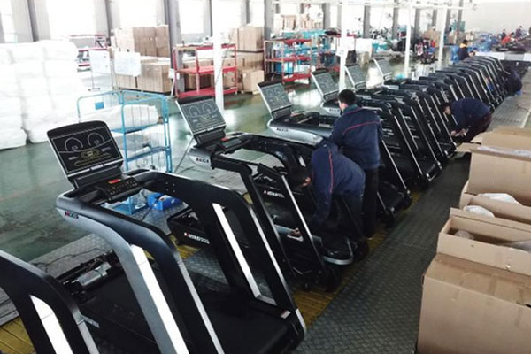 Test fitness equipment